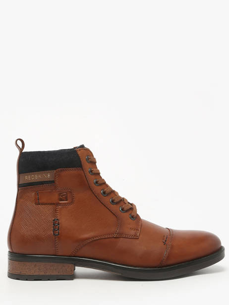 Boots Uit Leder Redskins Bruin men SPICY